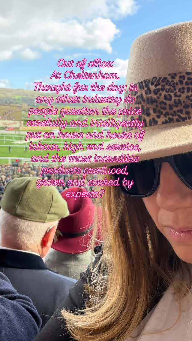 I don’t think I would ever walk into any restaurant and ask for a cheaper menu or heckle the chef down on price. I know what work goes into making excellent food and a memorable evening. We have fixed prices. We aren’t expensive. We are fairly placed in the market. We have a range of menus. We don’t have hidden costs. We have skill, knowledge, talent and are highly trained chefs. We have fixed prices for each menu. We consider all budgets. We care about making a memorable day. We graft. We work this out on hours spent, shopping, prepping, cooking, serving and clearing. And of course the best local ingredients in town. So if you don’t have the dollar in your back pocket don’t call us. Call one of those revolting grazing people who shop in Lidl and Bookers and unwrap prelate ultra processed food in plastic wrappers and assemble polished turds on cling film on your table…. We are reasonably priced and genuine. #priceless #priceisright #priceactionstrategy