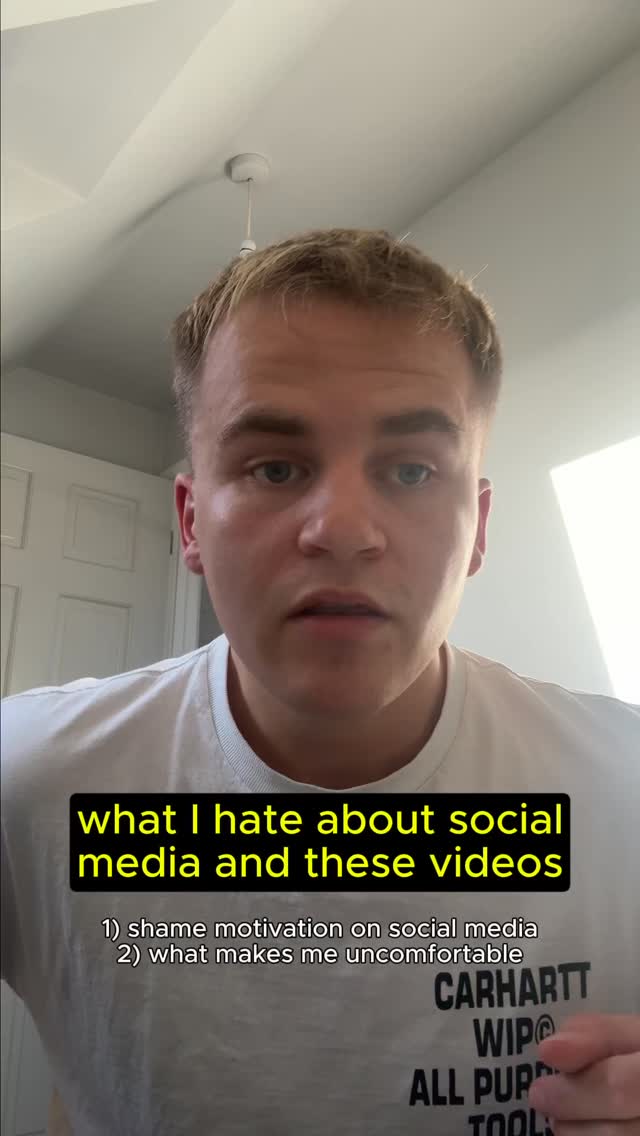 What I hate about social media and these videos