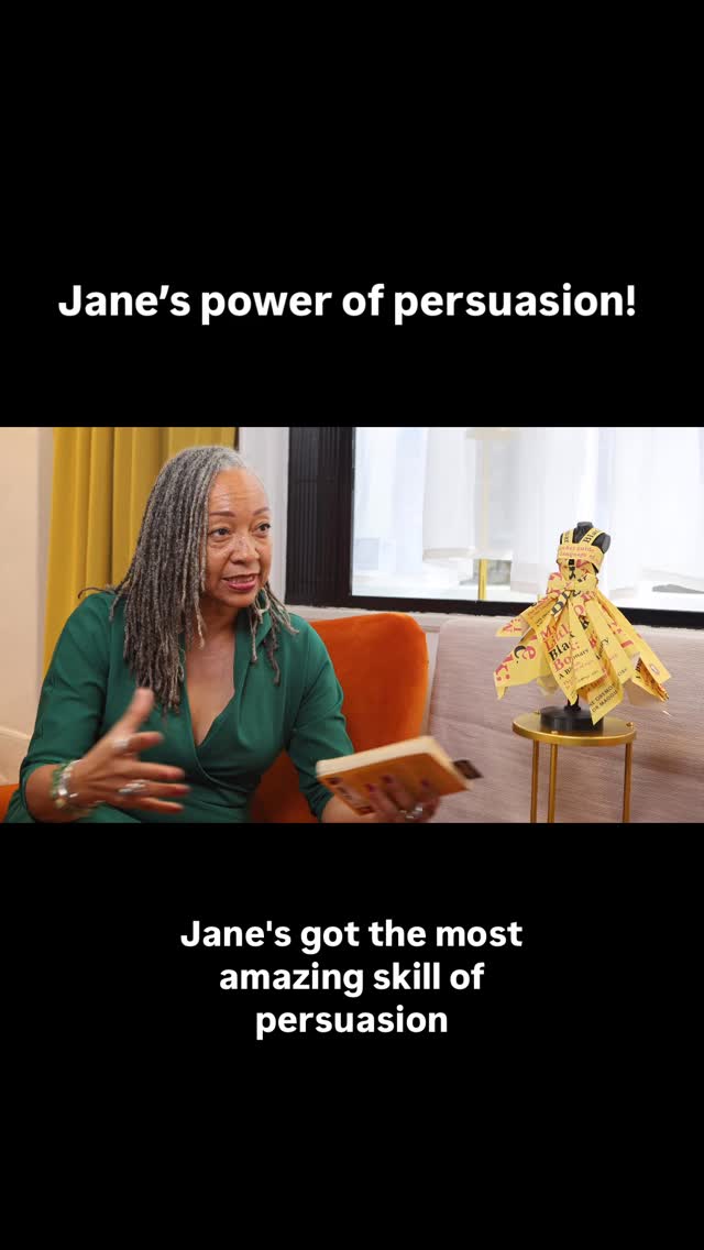 The power of persuasion according to Maggie 🫱🏼🫲🏾
#powerofpersuasion #authorlife #partnership #businesspartners