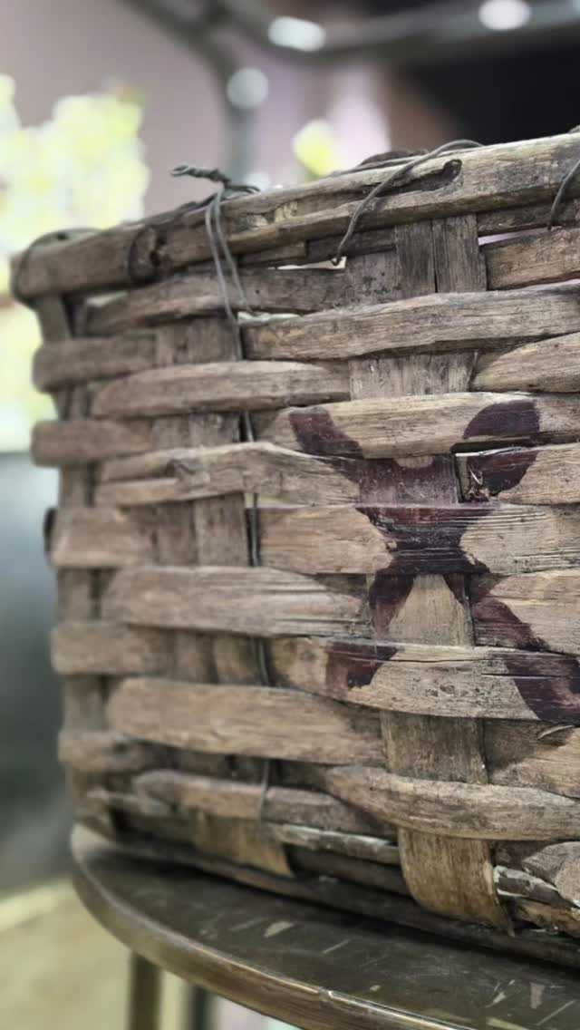 Some of our favorite pieces are the ones that have clearly lived a full life before finding their way to us.
This early 1900s Iberian harvest basket is a beautiful example. Hand-woven split wood with original wire repairs and a painted orchard mark, it carries the kind of authentic wear collectors love. Pieces like this were once used throughout rural farming regions of the Iberian Peninsula, particularly in Spain and Portugal, where vineyard and orchard workers gathered grapes, fruit, and vegetables during harvest season.
The visible repairs tell the story of a hardworking farm tool that was used year after year rather than replaced. Today, baskets like this are sought after for their incredible patina and rustic European farmhouse character.
It makes a perfect styling piece for a kitchen, pantry, or open shelving—filled with wooden utensils, rolled linens, or seasonal greenery.
You can see this one in person with us this weekend @vintagemarketdaysofstlouis — Friday, Saturday, and Sunday. We brought a trailer full of vintage European finds, custom furniture and on trend home decor.
#JCHomegoods #vintagemarketdays #vintageharvestbasket #europeanbasket #primitivefarmhouse