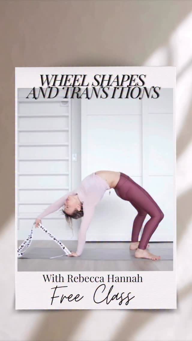 Want to move in and out of wheel more creatively?
✨ Comment “WHEEL” below to get your FREE class — I’ll DM you the link so you can start practicing.
Join my Wheel Play & Transitions class — a new workshop-style session designed to help you explore backbends with curiosity, control, and intention, exactly how I teach in my Art of Flexibility approach.
In this class, you’ll:
• Experiment with different entries into wheel
• Play with transitions like camel to wheel, camel to forearm wheel, and playful wheel-to-shoulder-rolls
• Learn to repeat, refine, and feel your movement, building confidence and control in your backbends
This class is for anyone who can already push up into wheel — whether your background is yoga, pole, aerial, dance, or flexibility training. It’s perfect for expanding your movement vocabulary, exploring transitions, and playing with backbends in a safe, structured way.
Rebecca 💜
#theartofflexibility #flexibilityclasses #backbendclasses #wheelpose #flexibilityonline
