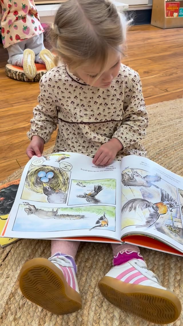 Long before reading is about sounding out words, it's about curiosity, imagination, and the simple joy of getting lost in a story. A book can be a quiet place to wander, even in the midst of a busy classroom. That's the magic held between two little hands.
***********************************
#LCDS
#LearningCommunityDaySchool
#PlayBasedLearning
#Preschool
#WestportCT