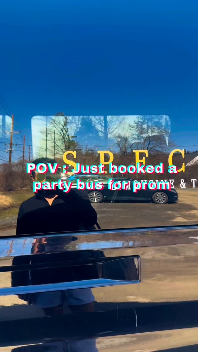 Just another beautiful afternoon in Pennington, NJ āļø
Imagine pulling up to prom like this ššāØ
Prom dates are filling up fast ā book your party bus with Spectrum Limousine & Transportation.
#PromSeason #PartyBusVibes #PenningtonNJ #NJProm #LuxuryTransportation