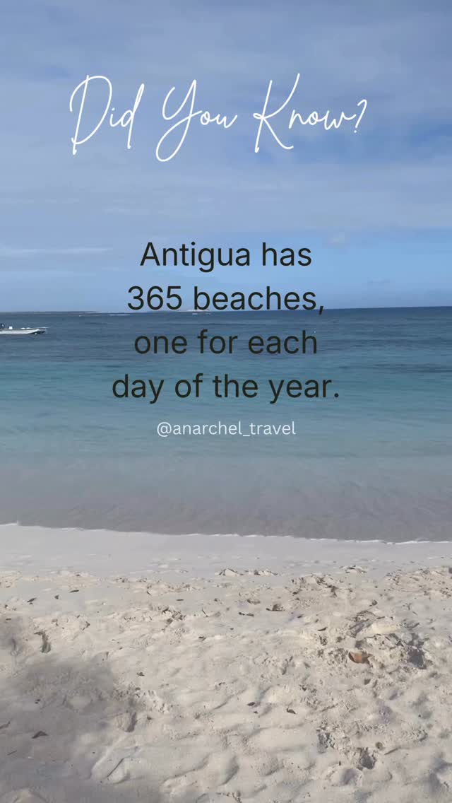 How many beaches do you think you can visit on your next trip to Antigua? 🌊🏖️
Let’s start planning.
(868) 399-7991
anarcheltravel@gmail.com
#anarcheltravel #traveladvisor #travelplanner #antigua #caribbeanbeaches