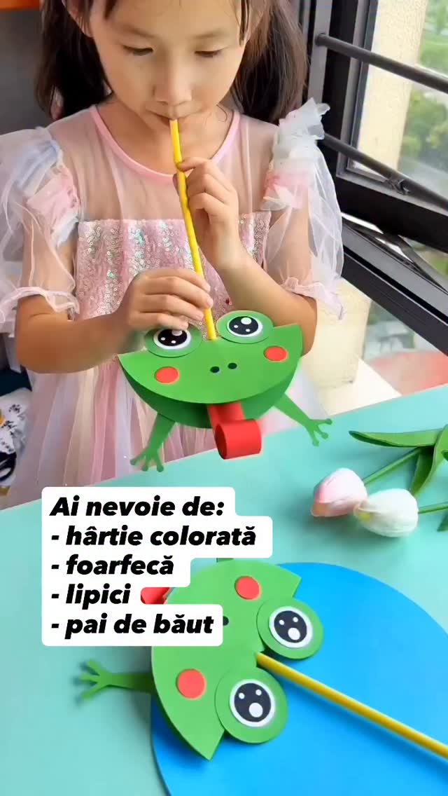 O activitate simplă și foarte amuzantă pentru copii. Tot ce ai nevoie este puțină hârtie colorată, un pai și un strop de imaginație.
#gradinitaonline #activitaticopii #activitatipentrucopii #kidsactivities #activitiesforkids