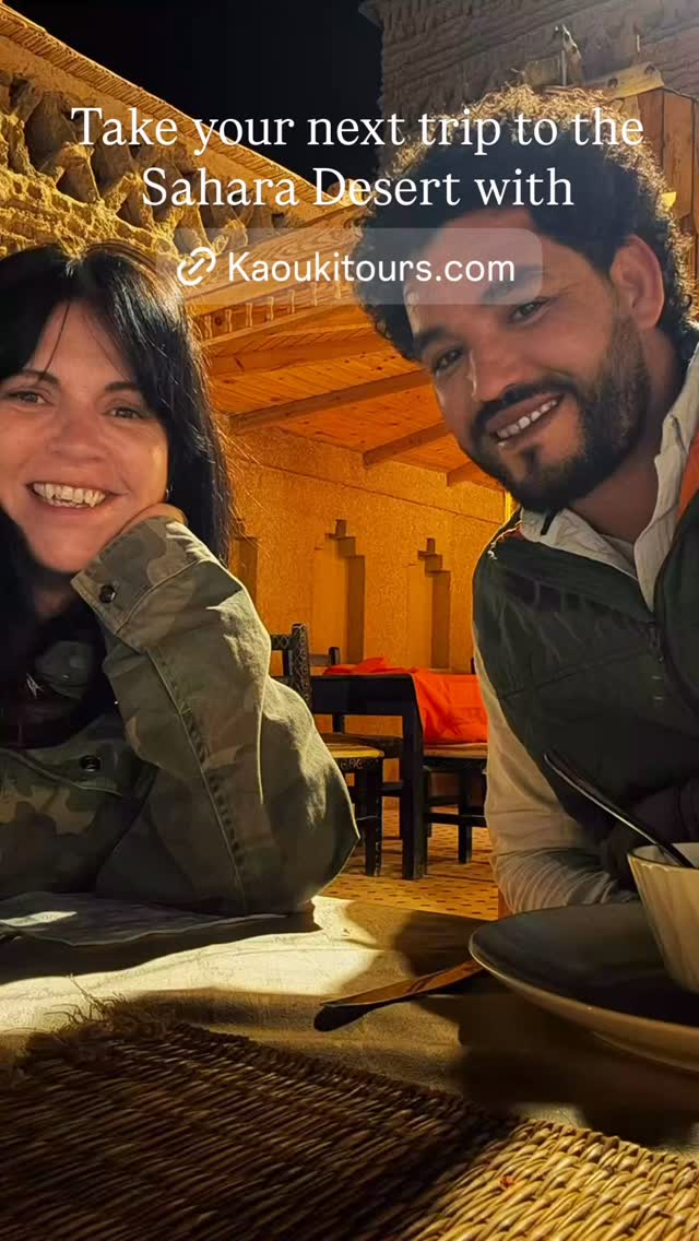 Next stop… the Sahara Desert.
After the mountains and valleys, the landscape opens up into endless dunes and desert silence.
A night here under the stars is something you never forget.#moroccotravel #saharadesert
#visitmorocco
#moroccodesert
#travelmorocco