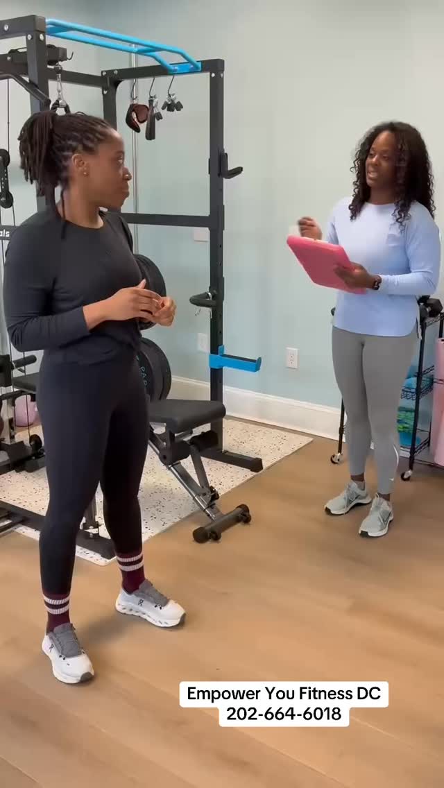 What To Expect At Your First Training Session! #empoweryoufitnessdc #personaltrainer #dmvtrainer #womenonly #washingtondc