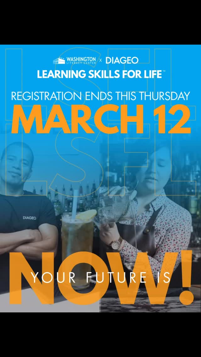 Last chance to register for this bartending training program. Registration for this cohort ends this Thursday.🚨 There are NO program fees.🚨
🔗 Apply today:�https://www.washlit.org/learningskillsforlife
Tag someone who needs this opportunity. Share with your network. This could change someone’s trajectory.
#LearningSkillsForLife�#WashingtonLiteracyCenter�#BartenderTrainings�#HospitalityCareers�#DCJobs
