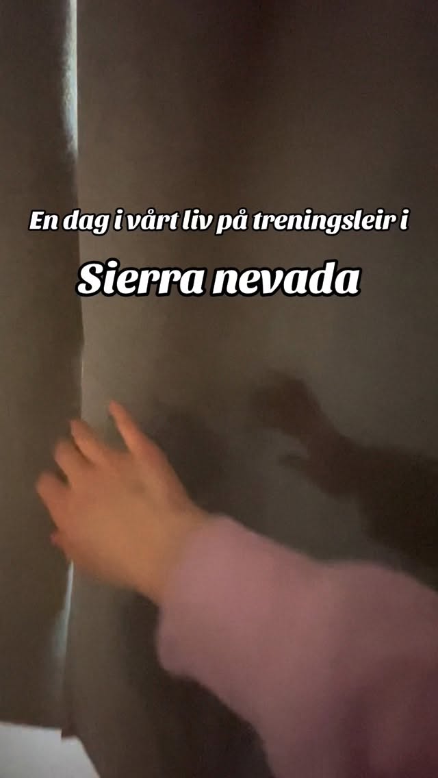 🏔️🏊♀️ Bli med på en dag på treningsleir 2320moh! #sierranevada #skspeed #altitude #alltidutvikling