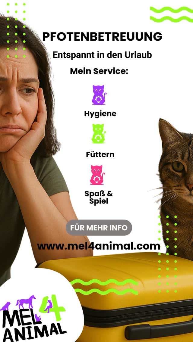 Katzenbetreuung - so wie du es brauchst ❤️ Velden am Wörthersee und Umgebung #mel4animal #veldenamwörthersee #katzenbetreuung #allesfürdiekatz #keinkatzenjammer