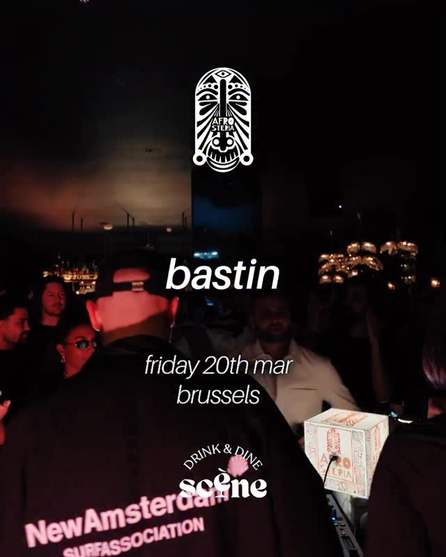 For our next Afrosteria night on March 20, we’re happy to welcome @bastin_music back behind the decks.
Bastin represents a new wave of electronic music, blending deep house grooves, afro influences and powerful basslines into a sound that’s both hypnotic and energetic.
His sets stand out for their rhythm, versatility and strong connection with the crowd, creating a unique dancefloor experience every time.
We can’t wait to have him bring that energy again to @scene.bxl
📍 Scène Bar, Brussels
🗓️ March 20
🎟️ Tickets available
⚠️ Limited capacity
#Afrosteria #AfroHouse #AfroTech #BrusselsNightlife #UndergroundVibes
