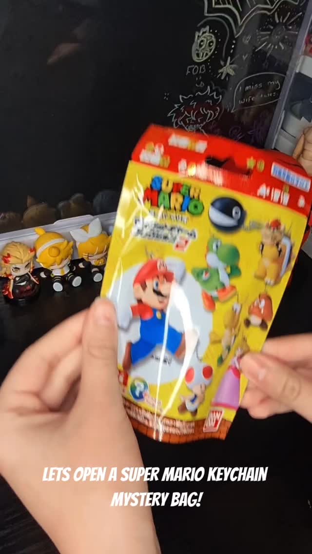 SUPER MARIO KEYCHAIN MYSTERY BAG
find them know our website and or TikTok
Website: Www.toptiercollectables.com
Tiktok: toptiercollectablesltd
#supermario #supermarioworld #videogame