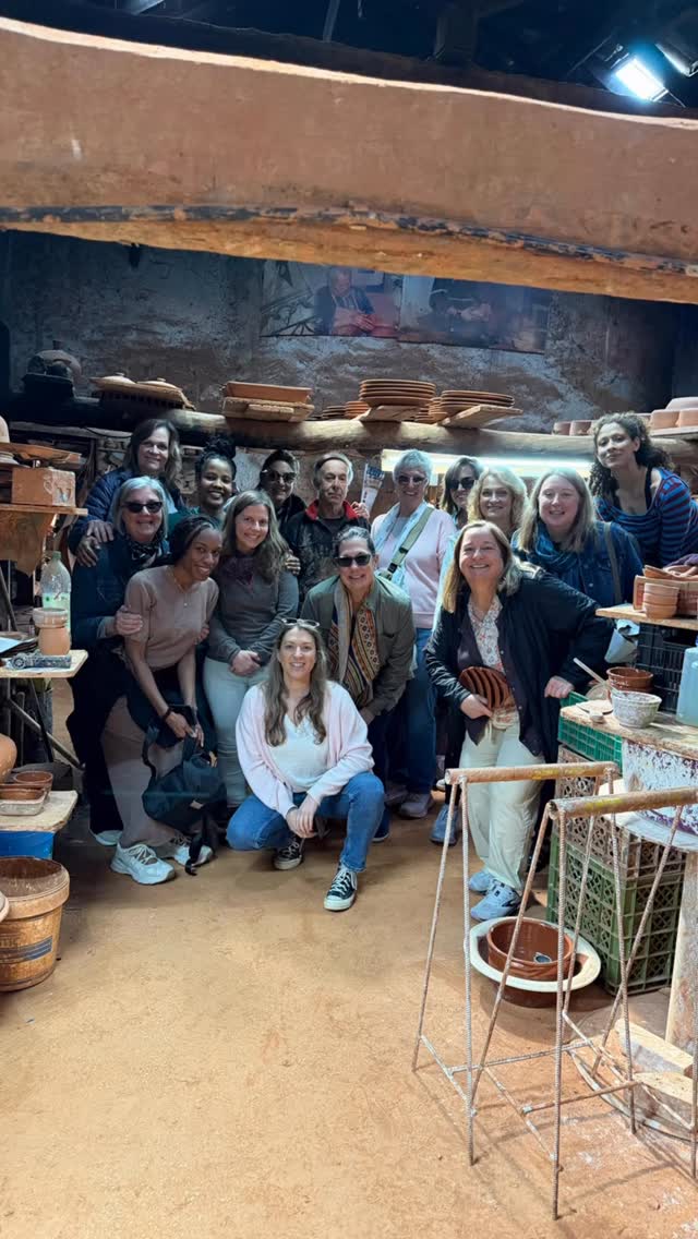 We work the clay to create the space.
We work the body to figure out what’s really going on.
We’ve been invited to think about space. How we might become more spacious, or how we can create more space inside our vessel.
@marinadelimayoga - daily practice ♾️