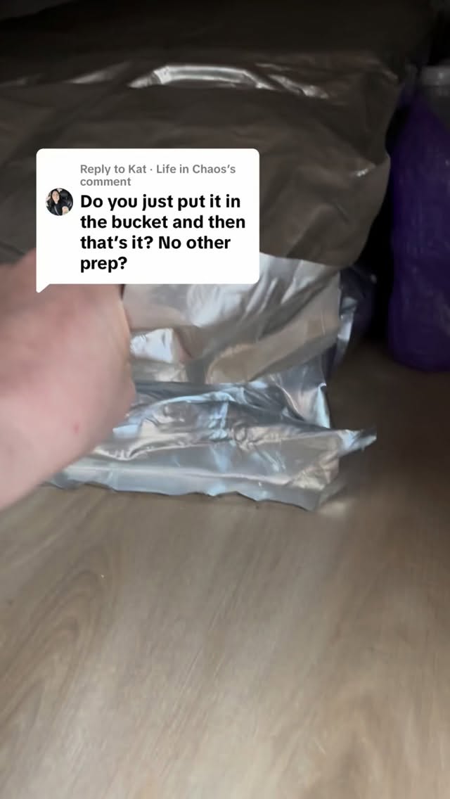 We use a working bucket system, I am not storing these things for years and not opening them. We are a big family actively working through ingredients 🪣
To a link to where I bulk from just comment Bulk