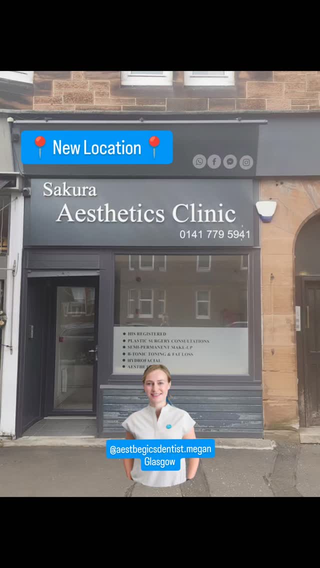📍 we've moved! 📍
I've been excited to tell you about this one...
Your Stepps appointments will now be held out of Sakura Aesthetics, a HIS registered clinic space on Cumbernauld road in Stepps.
Currently available for Wednesday bookings, but with scope to GROW. So feel free to tell me your preferred days/times and I'll see if I can make that happen..
Those of you on email have already been booking! Delighted to have you. Link is in bio for the next available dates.
(Kelvinbridge and Clarkston locations available, too.)
Big love
Megan