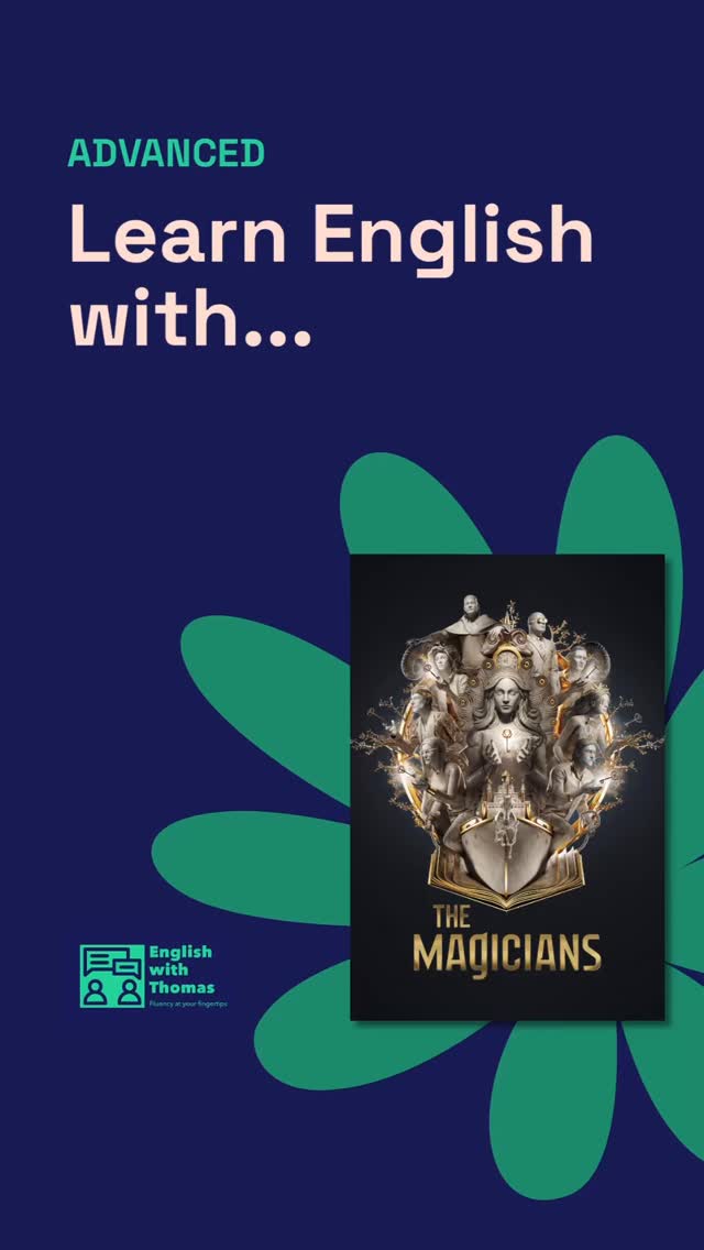 Quick advanced English practice with The Magicians!
What does Fen say in this clip?
Find full lessons and more on English wit Thomas! It’s free!
#advancedenglish #inglesavanzado #inglesencasa #learnenglish #fantasy