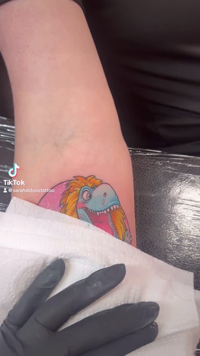 Come at me with more dinos & dinomaids PLEASE 🩷🙌🏻🦖🦕
.
.
.
.
.
.
#dinosaur #dino #dinosaurtattoos #love #more #dinosaurtattoo
#tattoo #tattoos #stowmarket #ink #inked #getinked #girlswhotattoo #tattooist #art #femaletattooist #gettattooed #prettyinink #Suffolk #girlswithtattoos #tatts #lgbtsafespace #dowhatyoulove #follow #femalerun #safespace #tattoosarecoolandyouknowit