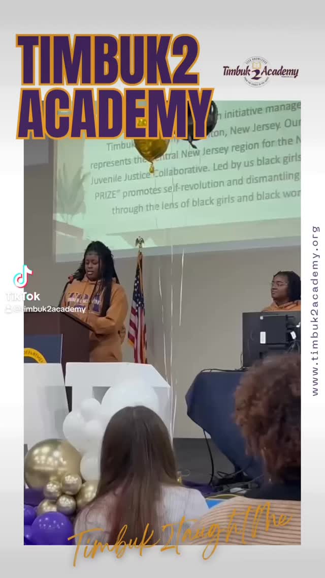 Women History Month Spotlight!
Project: “I’m The PRIZE. by Timbuk2 Academy 🌻
Students: Journee,Nia, Sheguyma, Diauna, Leah
These @timbuk2academy students began a journey to redefine leadership. Through their project, “I’m The PRIZE. they transitioned from understanding wellness as a concept to practicing it as a requirement for life.
At Timbuk2 Academy, our proprietary curriculum is designed to reach the whole girl from the top of her crown to the very foundation beneath her feet. We believe it is our highest responsibility to teach young women how to prioritize their well-being 1st over any external metric of success.
Scholarships, awards, and accolades are secondary to the person holding them. Watch as our Timbuk2 Sovereign Sunflowers share the power of choosing restoration over the “grind.” They aren’t just students; they are leaders who have learned that their greatest contribution to the world is a well-cared-for self.
This is the Timbuk2 standard. We develop purpose-driven young women who know that they are and always will be the prize. Lift your head and Walk like it!
Who taught you? Timbuk2 Taught ME, Timbuk2 Academy! 💜💛🌻🌻 #wellness #selfcare #girlseducation #rest #womenshistorymonth
🎥Lead conference hosted by State of NJ DCF Division on Women, Justice and Joy Collaborative, Rutgers University New Brunswick Center for Women and Work