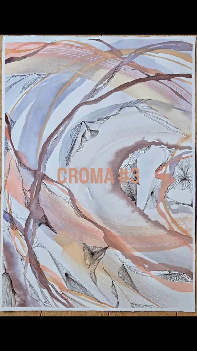 Nouvelle pièce dans la série Croma :
Croma #3
Cette nouvelle série m’inspire particulièrement.
Des lignes fines apparaissent, comme des traces presque végétales, au cœur des lavis.
Dans Croma, j’explore la couleur comme un mouvement :
des transparences, des superpositions, des respirations.
Chaque pièce est unique, mais toutes répondent à la même question :
comment la couleur peut-elle créer l’espace ?
.
.
.
#art
#painting
#watercolor
watercolorpainting
#aquarelle