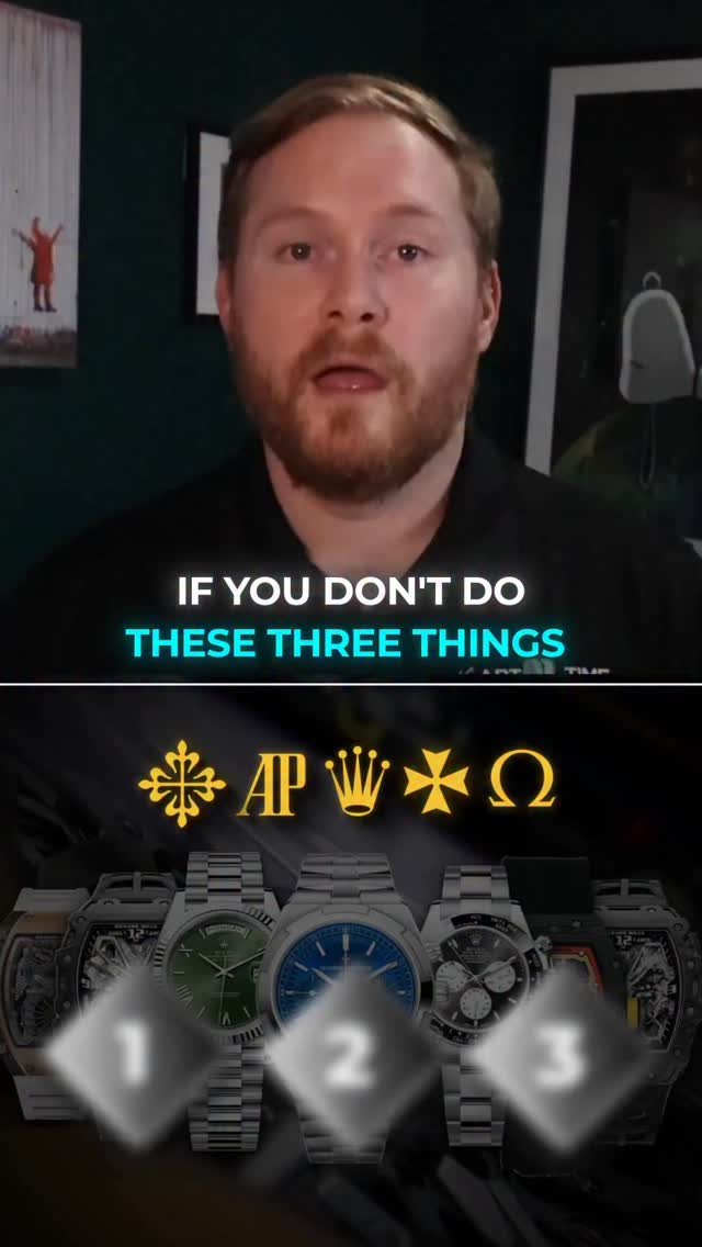 Before you wire a single dollar, do these 3 things.
Verify the watch. Verify the dealer. Confirm you’re protected.
It can take less than 24 hours and skipping it has cost buyers everything.
#luxurywatch
#rolex
#watchcommunity
#watchaddict
#timepiece