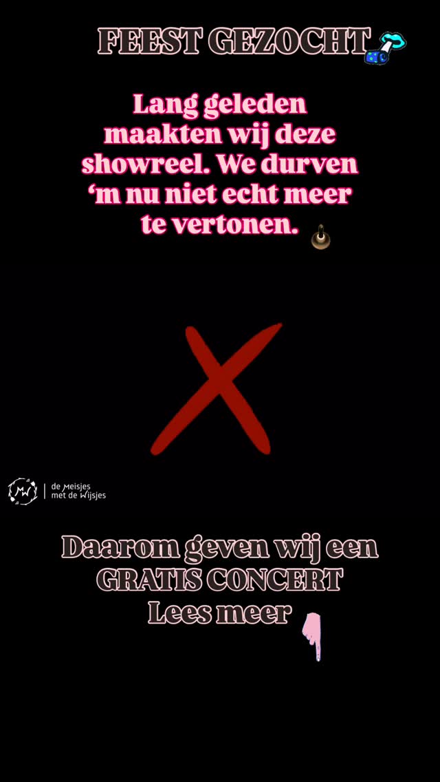 GRATIS CONCERT! 🎶
Wij zijn op zoek naar een gezellig feest op een mooie, sfeervolle, lichte locatie voor ongeveer 50 personen.
Het enige wat we vragen? Toestemming om het beeldmateriaal van het optreden te gebruiken, zodat we anderen kunnen laten zien wat we live neerzetten.
Heb jij binnenkort een feest op de planning of wil je er één organiseren?
Laat van je horen! ✨