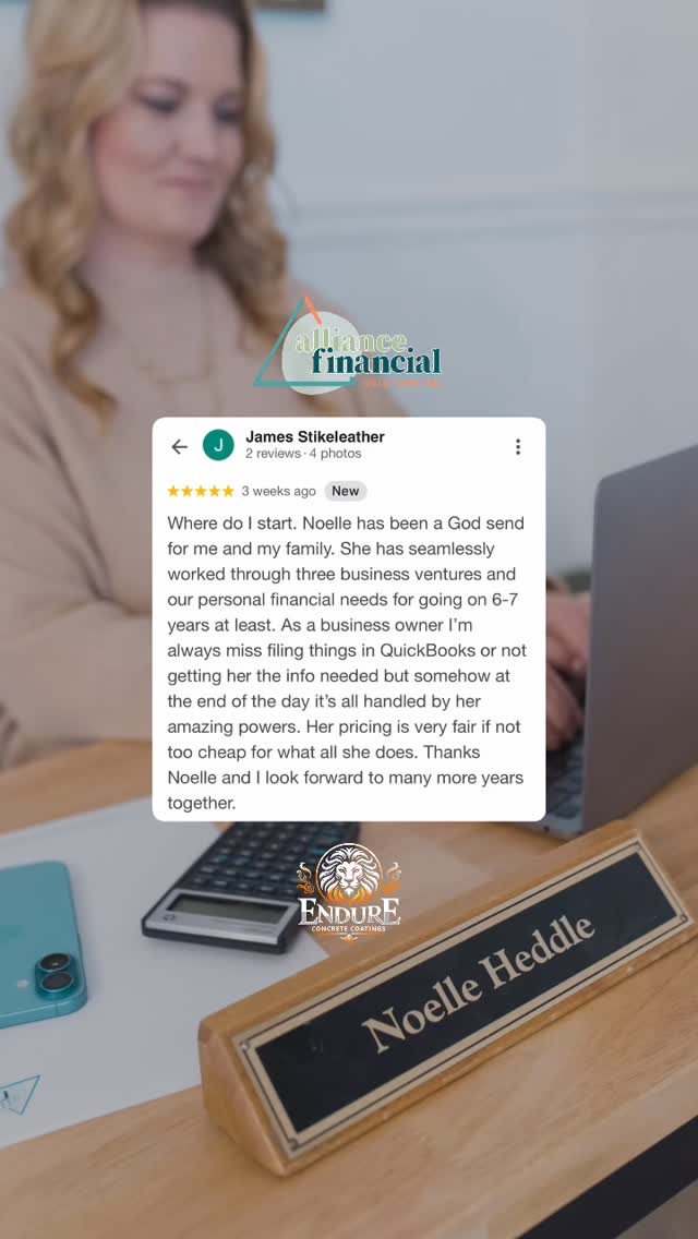 Sometimes the most meaningful feedback I receive isn’t about numbers or reports. It’s about the people behind them.
Honestly… reading this made me cry. Good tears.
Because most of the time I see the impact in the numbers—clean books, organized finances, taxes filed correctly. But moments like this remind me that the work I do also brings peace of mind to real people and families.
That’s why I care so much about what I do. Helping my clients feel supported, less stressed, and confident about their finances means everything to me.
And to the clients who trust me with their businesses and their families’ finances—thank you. It truly means more than you know. 💛