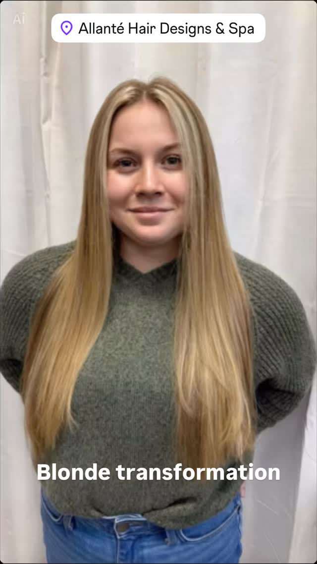 Gorgeous blonde transformation with money piece.#salon #hairgoals #moneypiece #bestsalonnearme #wellbeing