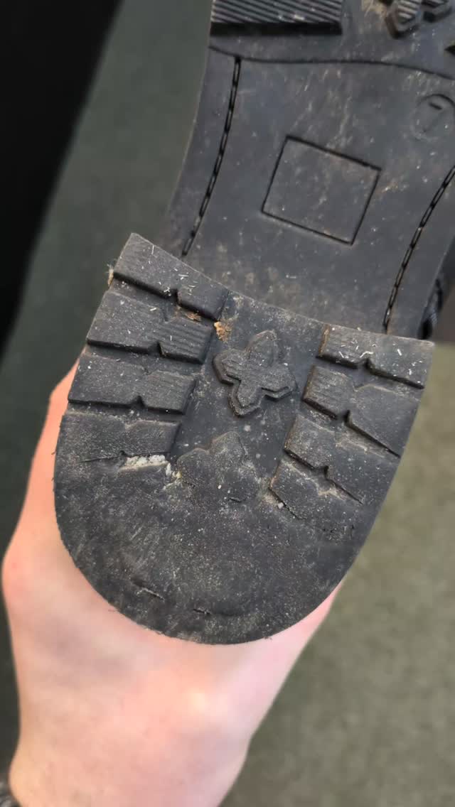 It's not all Vibram units and full soles
Sometimes your footwear just needs a new heel
Even the moulded units can have more life put into them from a new heel top piece being fitted
#vibramrepair #bootrepair #shoerepair #cobbler #smallbusiness