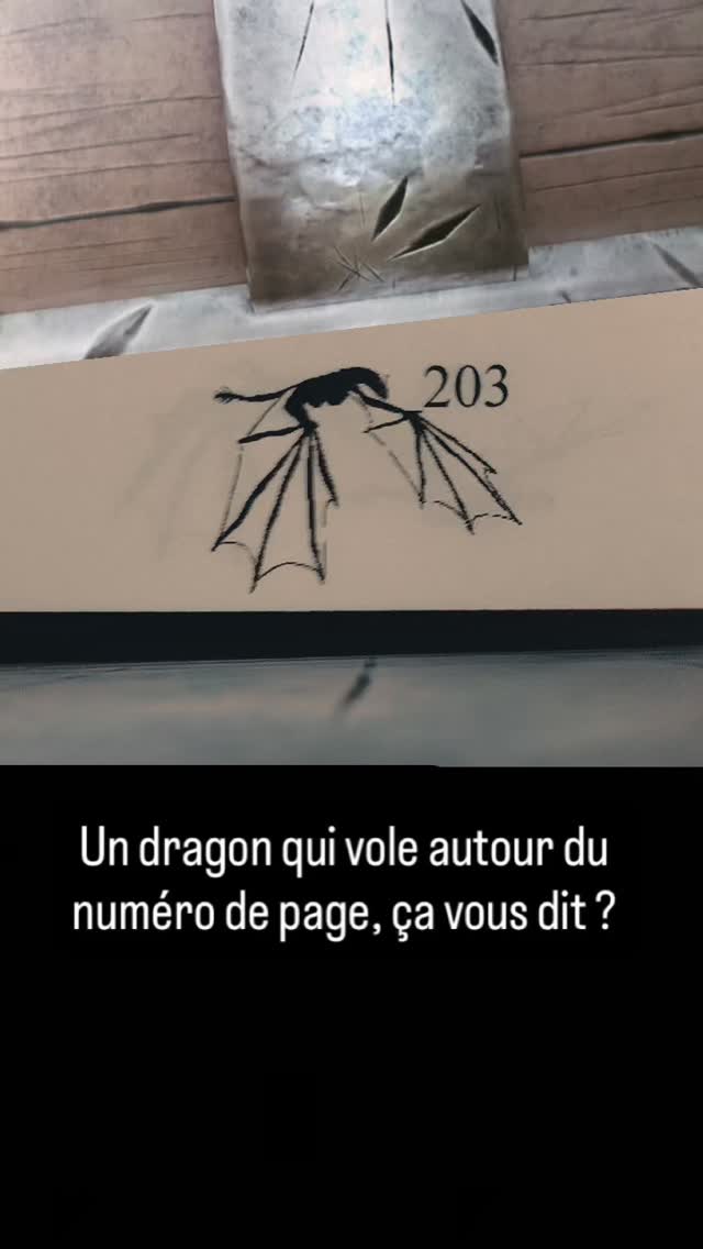 đNouveau sneak peak de notre future Ă©dition de mai ! Nous avons dĂ©cidĂ© de tester une nouvelle chose : lorsque vous tournerez les pages un peu vite, un dragon prendra vie !
đ Alors, envie dâaider le dragon de ce nouveau roman Ă prendre son envol ? â„ïž
đ Il reste encore quelques places dans lâabonnement !