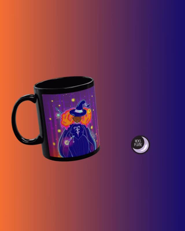 Everyone has their favorite coffee mugs. Is this your next one?
Whisk your whimsical self away with this witchy wonder!
You can purchase your very own “The Wanderer” coffee mug at heksplume.art!
#noai #cozy #witchy #coffeelover #fypage