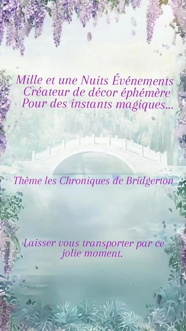 Mille et une Nuits Événements
Création thème les chroniques de bridgerton
www.locmaterielreception.fr
#décorationmariage #decorationevenementielle #decorateurevenementiel #leschroniquesdebridgerton