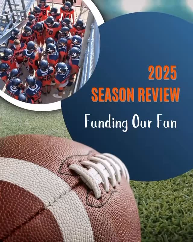 Funding Our Fun! 🏈
Ever wonder where registration and sponsor dollars go for Mountain Crest Youth Football? This video gives a behind-the-scenes look at how those funds support our athletes, from equipment and field needs to helping create an awesome experience for every kid in the program.
Thank you to our families and sponsors who make it all possible. Your support keeps the season running and the fun going strong! 💪🧡