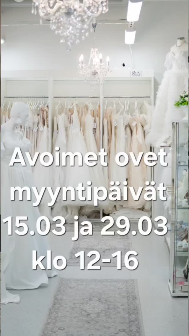 Tervetuloa ilman ajanvarausta!
𝐸𝐿𝐸𝐺𝐴𝑁𝑇 𝐴𝐹𝐹𝐴𝐼𝑅𝑆
Junailijankuja 9a
Pasila Helsinki
#häämekko #morsian #häät #hääpukuhelsinki #hääpukusuunnittelija