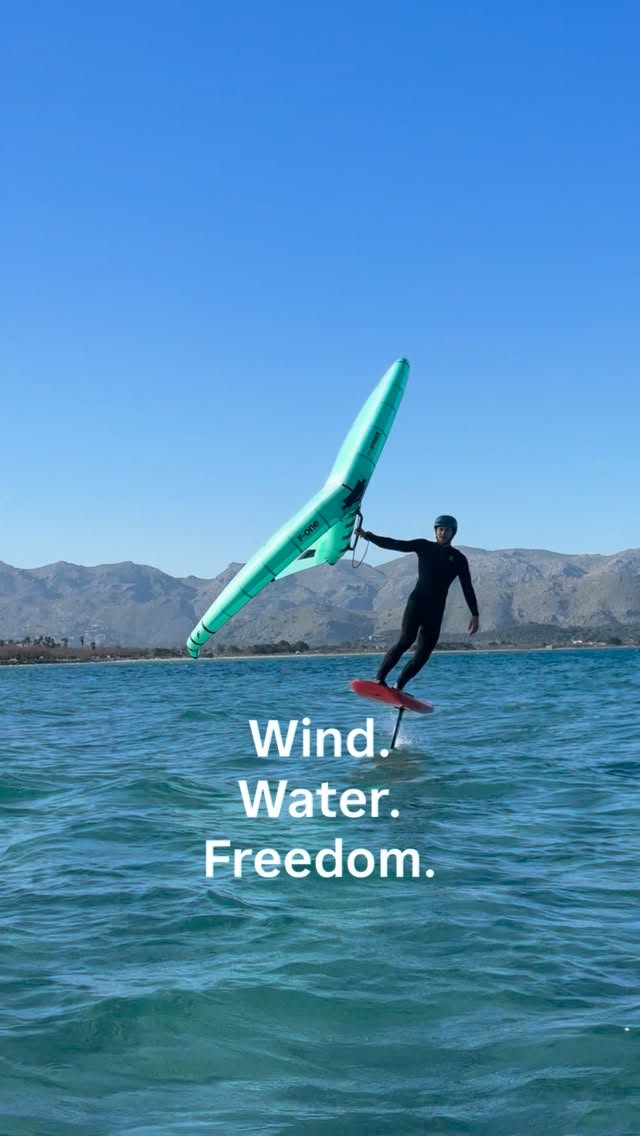 Some people chase sunsets.
Others chase the wind.
#wingfoil #wingfoiling #foil
