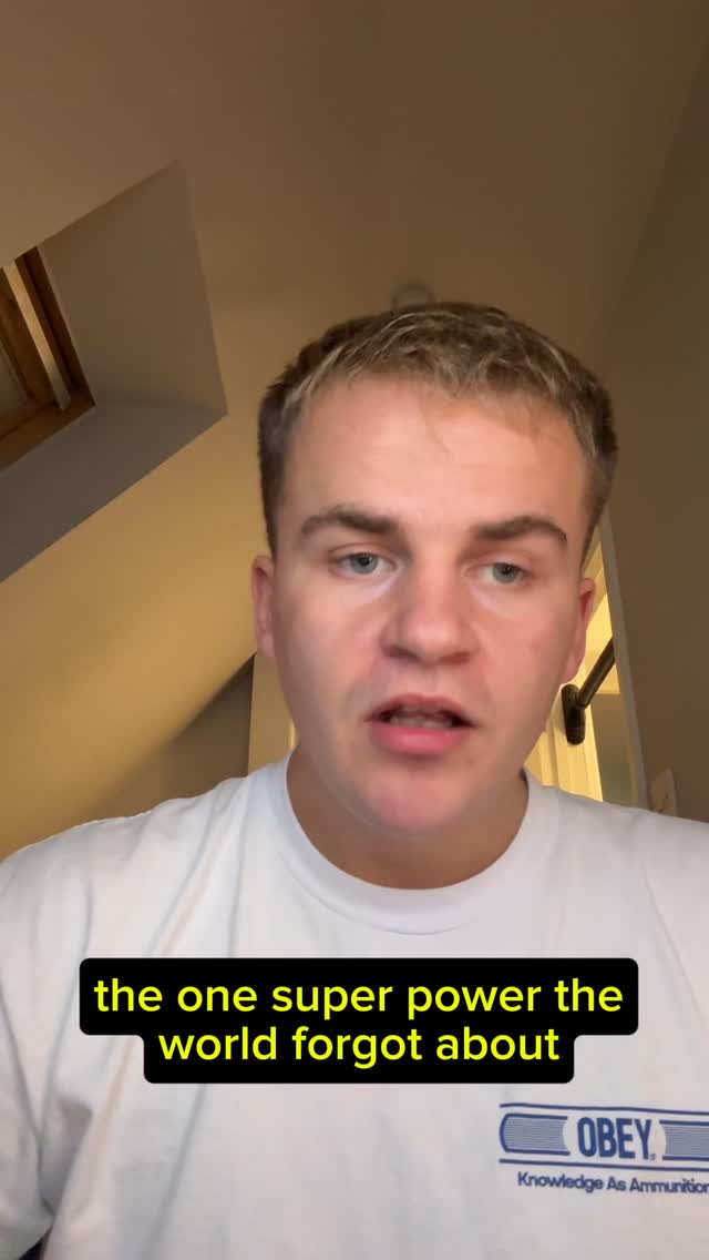 The one super power the world forgot about