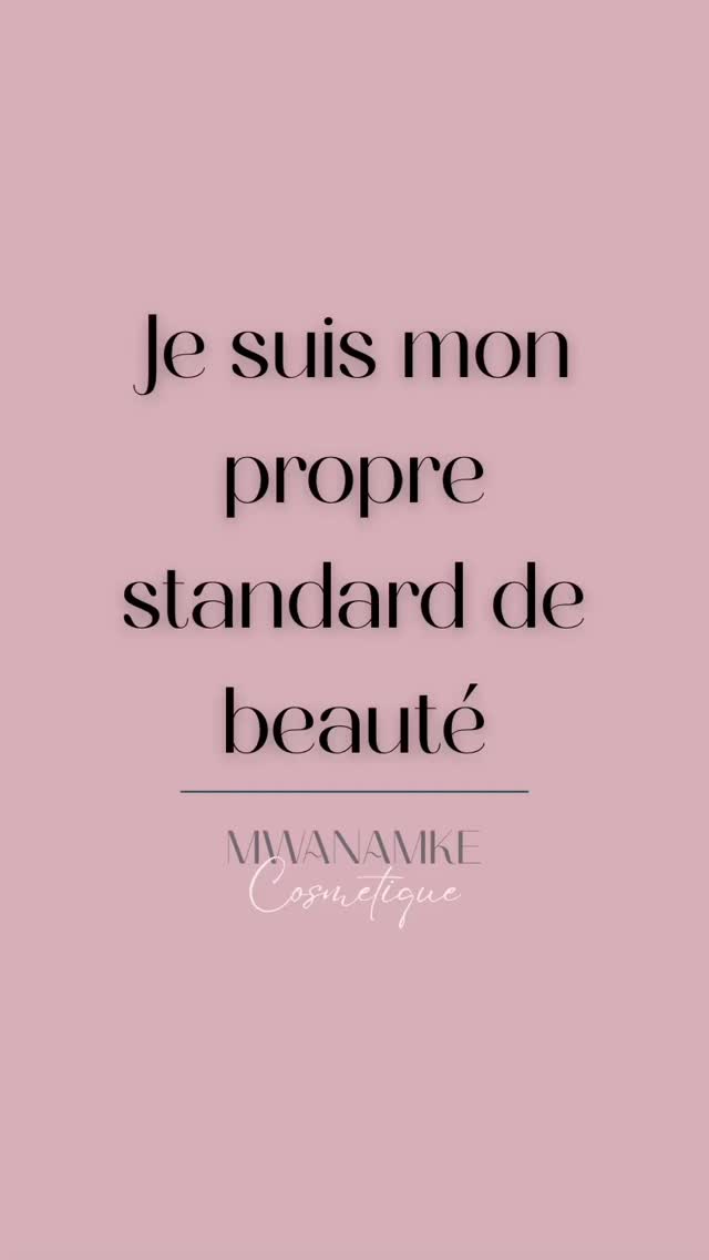 Petit rappel de fin de journĂ©e ChĂšre Mwanamke đč
Tu es ton propre standard de beautĂ© đ„
#beauté #femmenoire #citationsinspirantes #mwanamkecosmetique