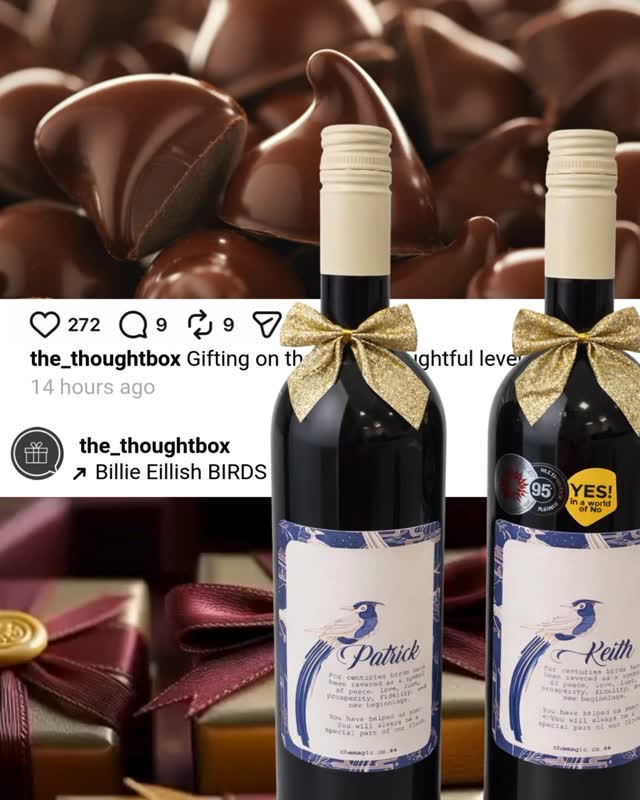 Because a good gift says more than a thousand emails.