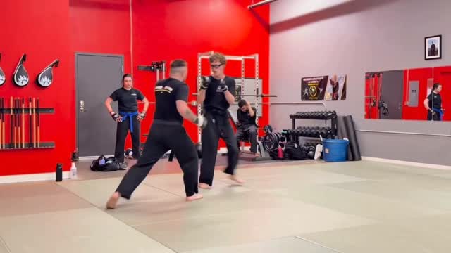 Had a lot of fun training here at Hand to Han…. I mean NW Kaj. Where are we?… #sparring #kajukenbo #flow #training #community