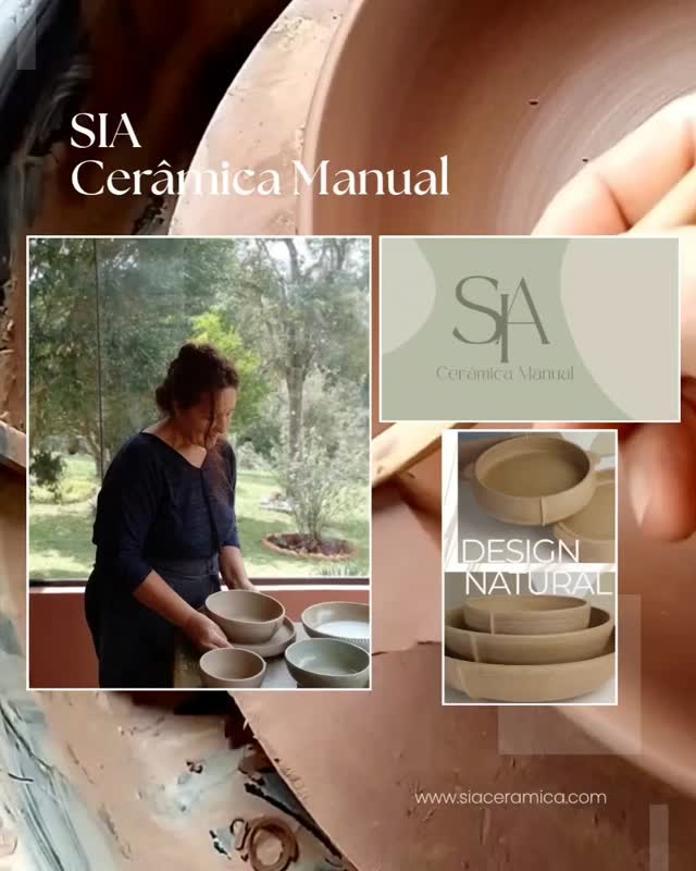 Mais inspiração e muito trabalho amoroso!
SIA Cerâmica Manual
#ceramica #pottery #mesaposta #decoração #