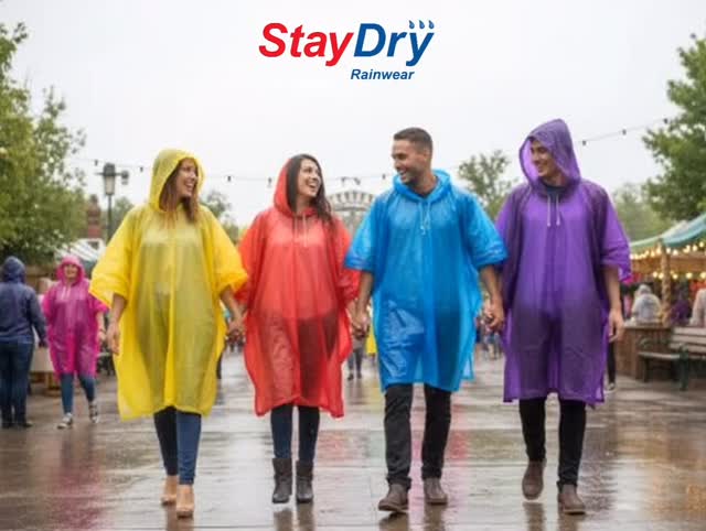 Family ran business for over 20 years! StayDry is trusted by likes of Alton towers, Thorpe park & more!