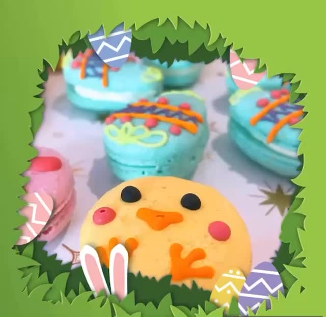 Easter is coming! Your treat is here ! #easter #eastertreats #eastermacarons #sabenopatisserie