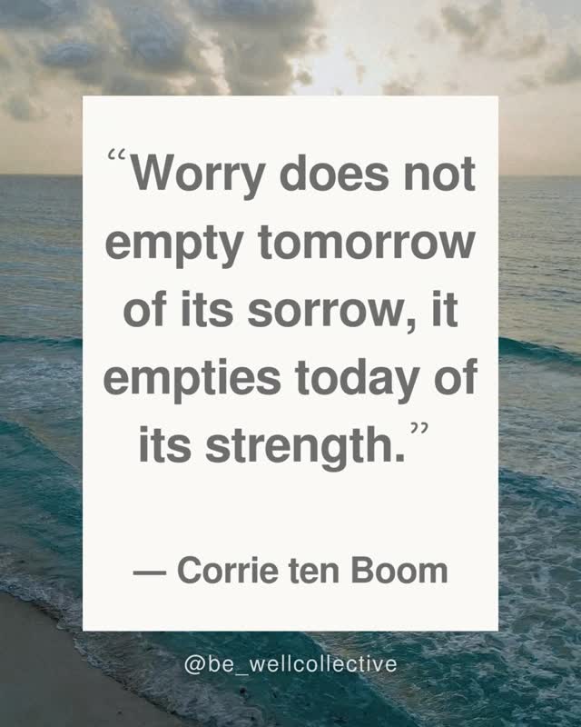 Worry asks your nervous system to carry two days at once.
Today’s stress
• tomorrow’s unknown.
Your brain begins preparing for problems that may never happen.
That’s why worry feels so exhausting. Your body is trying to survive a future that isn’t here yet.
You don’t have to solve tomorrow to be safe today.
Come back to this moment.
Take one breath.
Let today hold your attention.
Strength returns when we stop living ahead of ourselves.
Follow @bewellcollective for more on nervous system healing, mind-body connection, and building a life rooted in presence. ✨
#nervoussystemregulation
#mentalhealthawareness
#anxietyhelp
#worryless
#mindbodyconnectio
