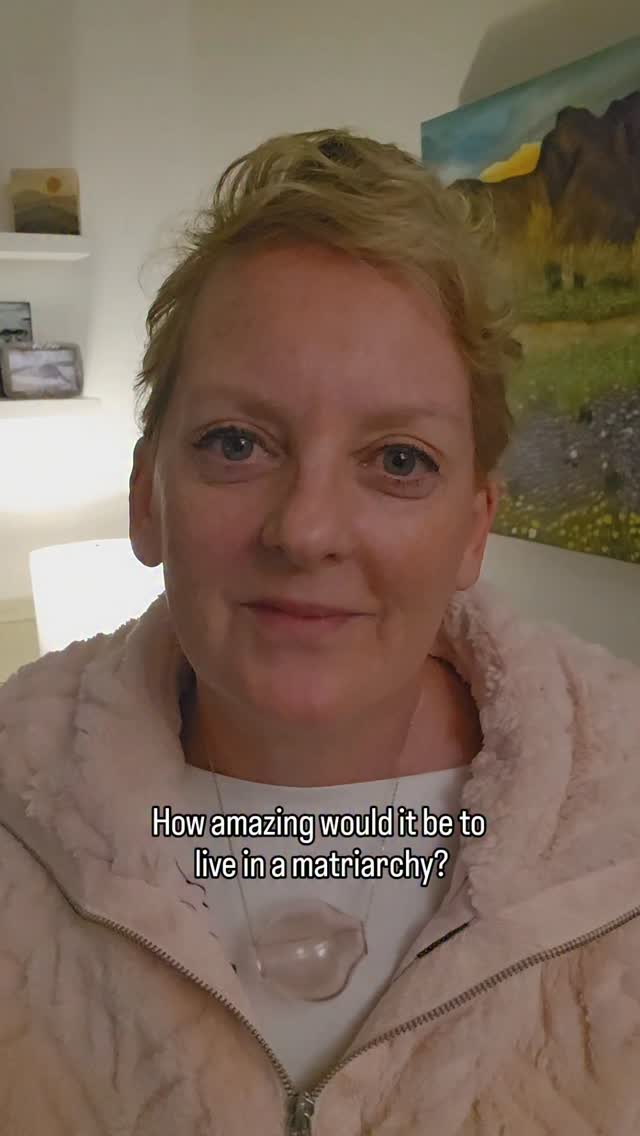 Inspired by @juliareingoldproductions I've been thinking about what it would be like to live in a matriarchy. Can you imagine how well our children and our elders would be cared for? And we wouldn't be spending money on a senseless war.
#matriarchybuildout2026