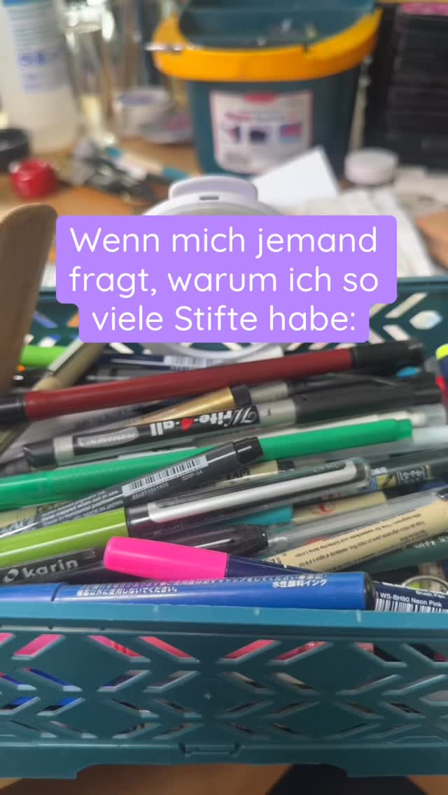 ☀️ Ich verstehe die Frage gar nicht 😂
#mankannniegenugstiftehaben
Kalligraphie l Lettering l Illustration l Schriftkunst l Hannover
