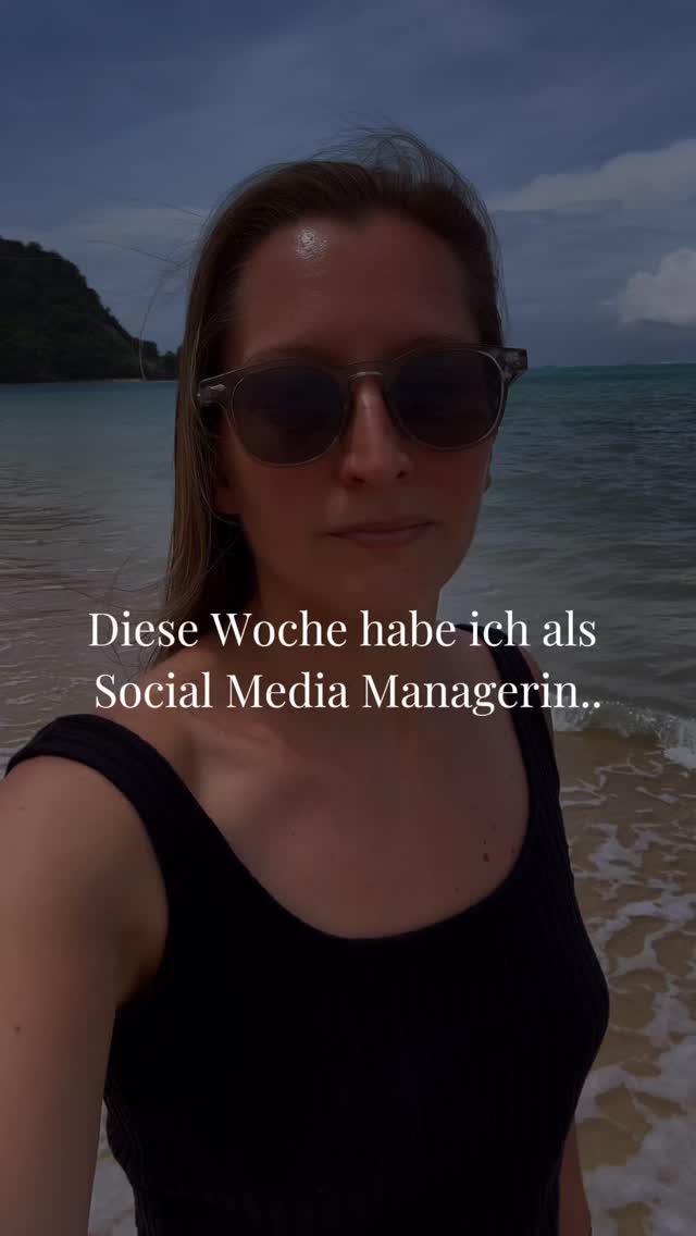 Ab jetzt gibt es jeden Sonntag einen kleinen Social Media Manager Wochen-Check-in.
Ich arbeite als Social Media Managerin und Online Marketing Strategin und wie viele in dieser Branche arbeite ich oft alleine.
Content planen, Reels schneiden, Strategien entwickeln, Kunden betreuen, Analysen auswerten… vieles passiert im Hintergrund und meistens im stillen Kämmerlein.
Gerade in der Selbstständigkeit im Social Media Management merkt man schnell:
Man arbeitet viel, aber selten hält man kurz inne und denkt:
„Wow, das habe ich diese Woche alles geschafft.“
Wir leben in einer unglaublich schnelllebigen Online-Welt.
Neue Trends, neue Plattformen, neue Algorithmen.
Und oft geht dabei verloren, dass wir eigentlich richtig viel bewegen.
Deshalb meine Idee:
Jeden Sonntag reflektiere ich kurz, was ich diese Woche geschafft habe – im Online Business, im Social Media Management oder im Unternehmertum.
Und ich würde mich freuen, wenn du das auch machst.
Nicht zum Vergleichen.
Sondern um bewusst wahrzunehmen, was wir alles schaffen.
👇 Also: Was hast du diese Woche geschafft?
Egal ob im Business, im Job, im Training oder privat.