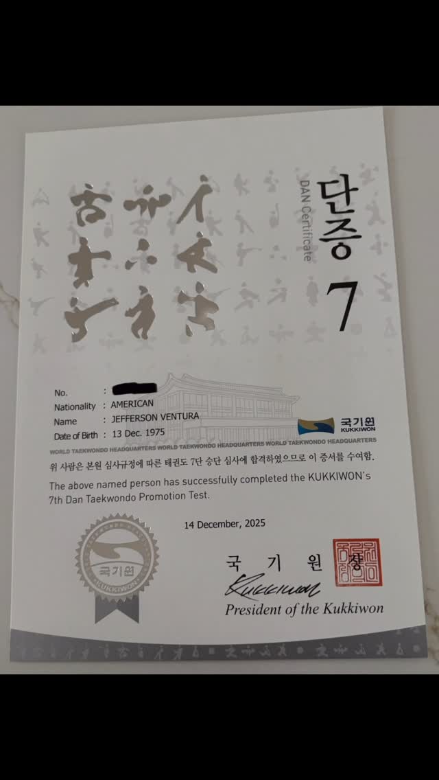 Grateful for all my friends and family. Another achievement that without you is not possible. Thanks G. Master Pavlou for your guidance, thank you G. Master Maldonado for being there since day one. Thank you master Cruz for bringing your students and training with us. Thank you to my wife and my two girls for putting up with me.