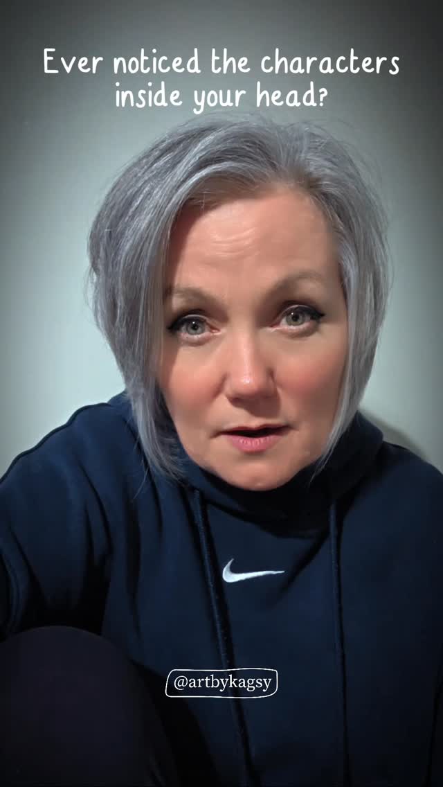 Hands up who spends forever and a day arguing those in your inner world! 🙋♀️
The Inner Council is simply a way of giving those forces a face amd most importantly, a voice.
#ArtEmbodied #InnerCouncil #IdentityDrivenArt #SymbolicArt #ArtByKagsy