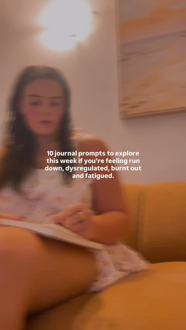 10 Journal Prompts for Burnout, Fatigue & Disconnection ✨🌸🌷
Journaling is such a powerful tool to get you out of your head and understanding what your body truly needs. In order to show up for yourself authentically, you need to understand yourself and practice that connection regularly ✨
What areas of my life currently feel the most draining, and why might that be?
When was the last time I truly felt energised, inspired, or at peace? What was different about that time?
What expectations am I currently placing on myself that may be contributing to my exhaustion?
Where in my life am I pushing through instead of listening to my body?
What emotions might I be suppressing or avoiding right now?
If my body could speak honestly to me, what would it say it needs most?
What responsibilities or commitments no longer feel aligned with my wellbeing?
What parts of my life currently feel meaningful or fulfilling, even in small ways?
What would slowing down look like for me right now?
What is one small change I could make this week to support my mental and emotional wellbeing?
#journaling #prompts #wellbeing #mentalwellbeing