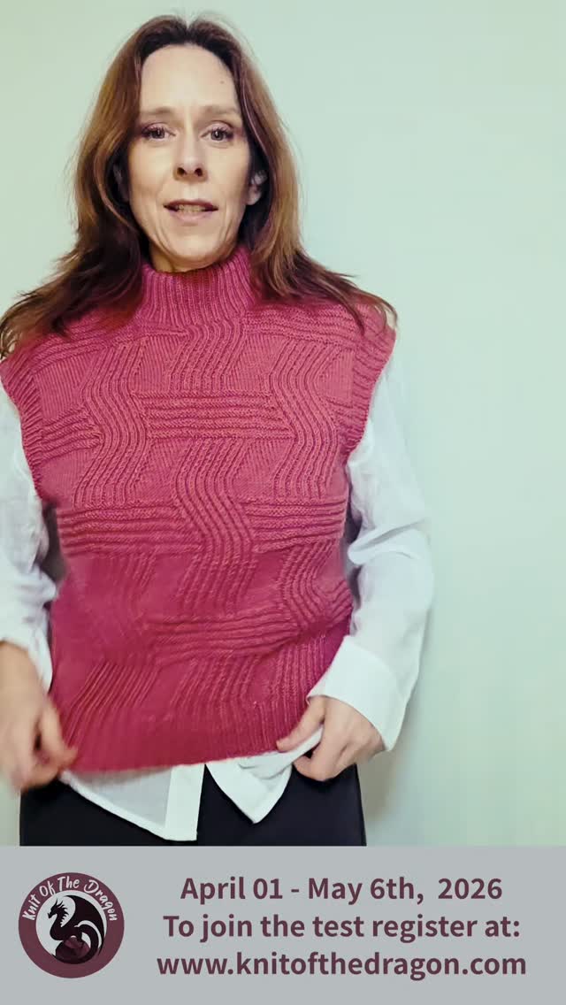 looking for TESTERS! 📢
A fitted piece that’s perfect for layering in the upcoming transitional season 🌞
two weeks of grading, and the Rhythmic Pulse is finally going for tech-editing, and will soon be ready for some test runs 🥳
Testing will take place between April 1st - May 6th, 2026.
I’m looking for a diverse range of sizes and skill levels, so everyone is invited!
Yarn: sport-weight round yarn. I used the new released #fruityknittingsport yarn that is currently available for patrons only, but testers will also be able to purchase it 😍
What is expexted from you:
🧶 to create a project page on Ravelry with good photos.
🧶 to provide feedback on sizing and yardage.
🧶 to share your progress on IG if you like 😁
More details and tegistration at the link in my bio / www.knitofthedragon.com website
Let’s make something beautiful together!
#testknit #testknitterswanted #testknitting #textureknits vestknit