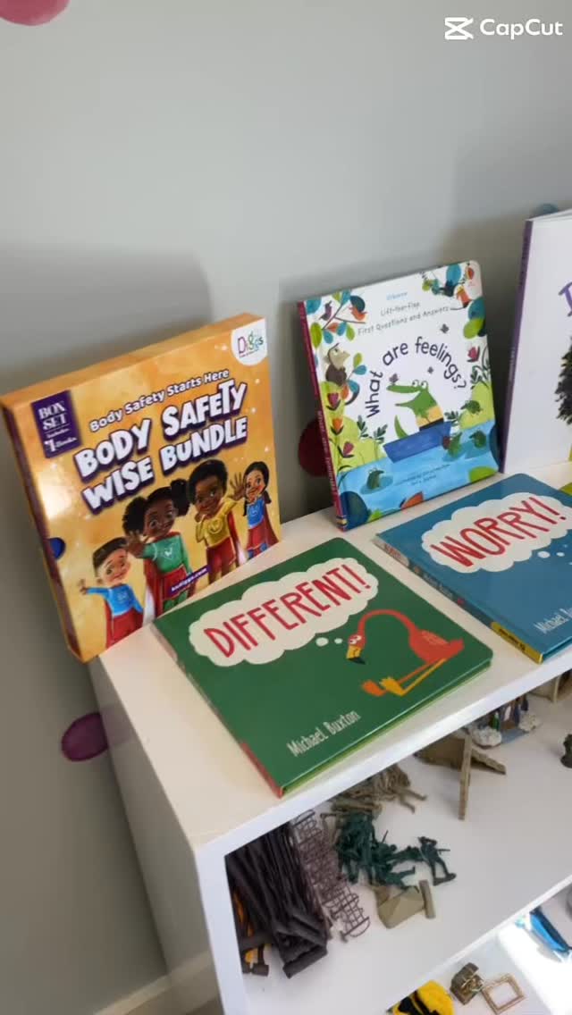 Books can be powerful tools for helping kids understand themselves and the world around them. 💛
Some of my favorite children’s books I use in therapy and recommend to families include:
📚 Body Safety Wise Bundle by @ksdiggs — teaches body boundaries, consent, and how to speak up when something doesn’t feel right.
📚 I Am Enough by Grace Byers — a beautiful reminder that every child is worthy just as they are.
📚 Dear Girl by Amy Krouse Rosenthal — encourages confidence, kindness, and embracing who you are.
📚 What Are Feelings? by Christine Pym — helps children understand and talk about their emotions.
Stories create safe ways to explore big topics like feelings, self-worth, and body safety. Sometimes the right book can open the door to important conversations between parents and kids.
Saving this for later might help the next time you’re looking for a meaningful book to share with a child. 📖
#PlayTherapy #ChildTherapy #ParentResources #BodySafety #SocialEmotionalLearning